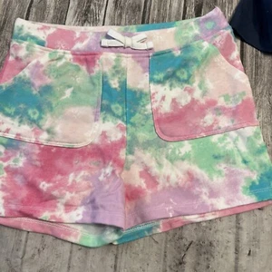 Children's Place Tie Dye Shorts Girls Size 14 - Picture 1 of 8