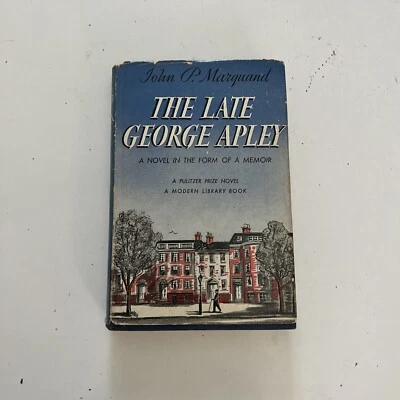 John P. Marquand THE LATE GEORGE APLEY Modern Library No. 182 Modern Library Edi Foto 1 de 4