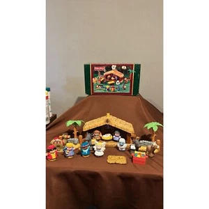 Fisher-Price Little People Christmas Story Nativity Set With Box - Picture 1 of 13