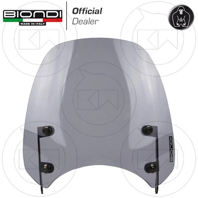 CUPOLINO PARABREZZA BIONDI MOD. SPORT FUME' CHIARO MOTO GUZZI V7 IV STONE 2021 - Immagine 1 di 4