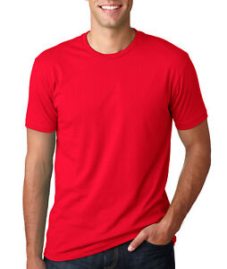 Next Level Apparel Premium Crew Neck T-Shirt - Mens Soft Fitted Basic Tee 3600