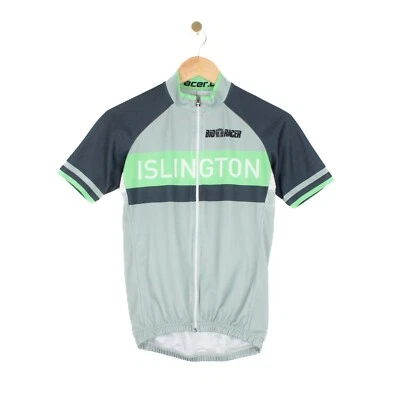 Bioracer Cycling Jersey Full Zip Short Sleeve Bike Top Mens Size 2 - Image 1 of 4