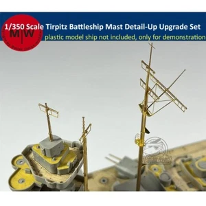 1/350 Scale Tirpitz Battleship Mast Detail-Up Upgrade Set - Picture 1 of 10