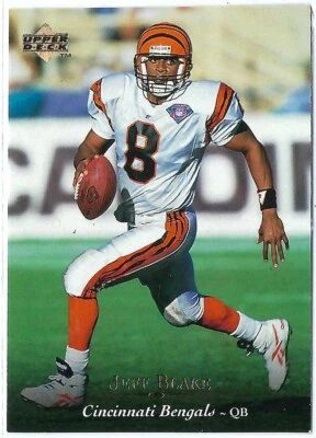 1995 Upper Deck Jeff Blake - Cincinnati Bengals - Image 1 of 2