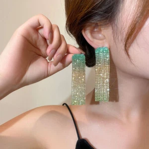 Kostenloser Versand Modeschmuck Geschenk Damen Designer Party beliebte Ohrstecker - Bild 1 von 1