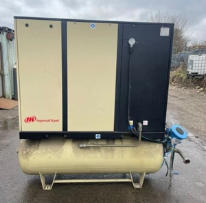 Ingersoll Rand N18K Screw Compressor - 92cfm - Low Hours - Picture 1 of 6