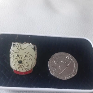 West Highland Terrier Vintage Badge - Picture 1 of 3