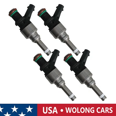 4 piezas inyectores de combustible para Hyundai Sonata Santa Fe Sport 2011-2015 2,4 L Foto 1 de 4