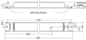 Tridonic Linear LED Driver LC 75W 900-1800mA flexC lp EXC 28000684 - Picture 1 of 2