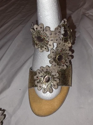 Spring Step L' Artiste Sandals Women Size 40. Brasi Slide Multicolor Leather... - Image 1 of 4