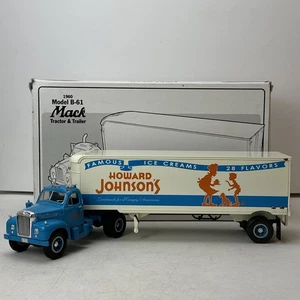 1994 First Gear Howard Johnson’s 1960 Model B-61 Mack Tractor & Trailer 1:34 - Bild 1 von 23