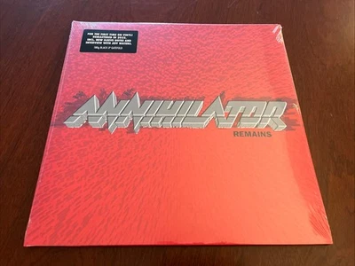 ANNIHILATOR Remains LP/Vinyl NEW mint Testament Exodus Overkill - Bild 1 von 3