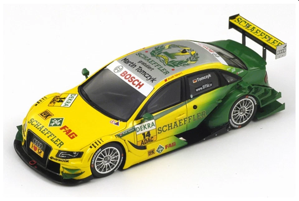 1/43 AUDI A4 DTM #14 CHAMPION DTM 2011 TOMCZYK SPARK S2518 EXTREMELY RARE - Immagine 1 di 1