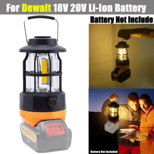 LED Lantern For Dewalt 18V/20V Li-ion Battery Hanging Work Lights for Camping * - Picture 1 of 9