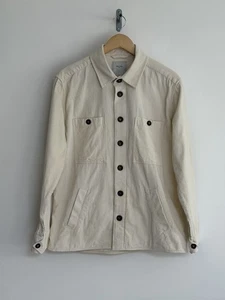 Percival "Workshirt" Shacket Overshirt Hemdjacke Creme Cord Large - Bild 1 von 15