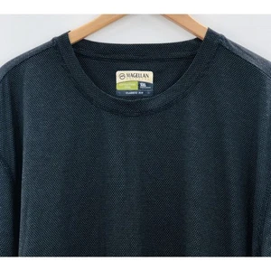 Magellan Adventure Gear Black Shirt Mens 3XL Fit Long Sleeve T-shirt Outdoors - Picture 1 of 7