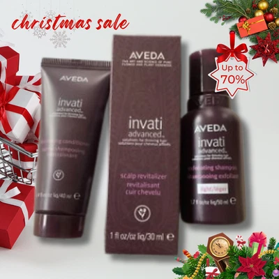 Aveda Invati Advanced Solutions for Thinning Hair Shampoo Conditioner Trio Set - Image 1 of 4