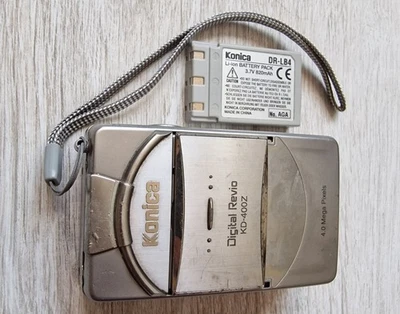 KONICA Digital Revio KD-400Z 4 Megapixel Digital Compact Camera Spares / Repair - Image 1 of 4