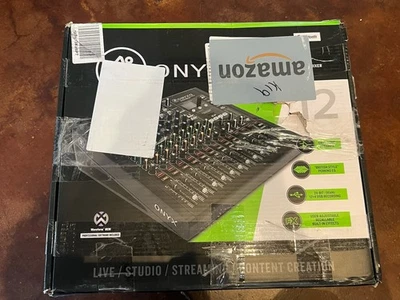 Mackie Onyx Series, 12-Channel Premium Analog Mixer with Multi-Track (READ DESC) - Image 1 of 4