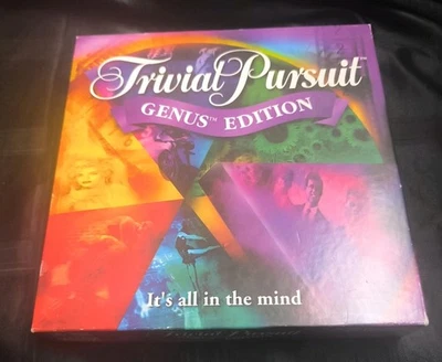 Trivial Pursuit Genus Edition Parker Board Game Complete - Image 1 of 4