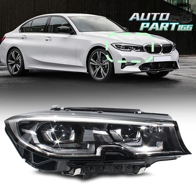 Faro LED lateral derecho AFS para BMW Serie 3 2019-2021 G20 G21 340i 330i Foto 1 de 4