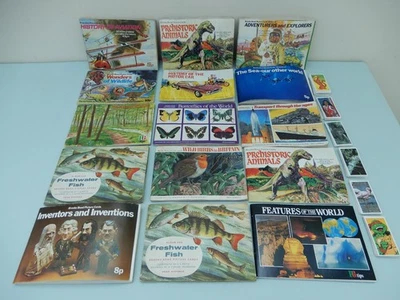 Job Lot of 15 Brooke Bond and PG Tips Tea Card Albums plus 100+ Loose Cards - Image 1 of 4
