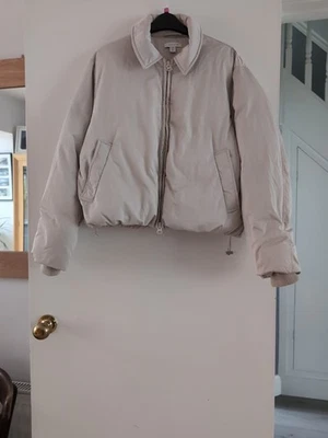 Topshop Womens Jacket Beige Size XS Bomber Style With Padding - Image 1 of 4