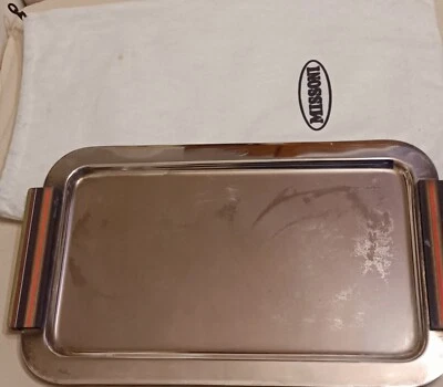 Missoni Vassoio Da Portata Placcato Argento - Immagine 1 di 4