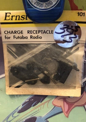 Ernst #101 Charge Receptacle For Futaba Radio NewInPackage 🇺🇸 USA Shipped - Image 1 of 2