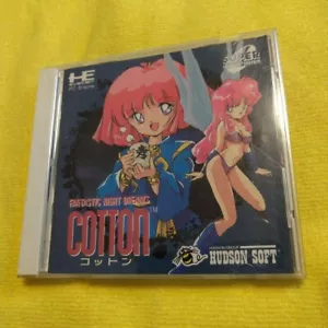 Cotton Fantastic Night Dreams PC Engine Super CD Bulk Hudson Import From Japan - Picture 1 of 3