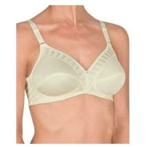 FELINA reggiseno senza ferretto WEFTLOC 376 forte sostegno CHAMPAGNE coppe CD - Picture 1 of 1