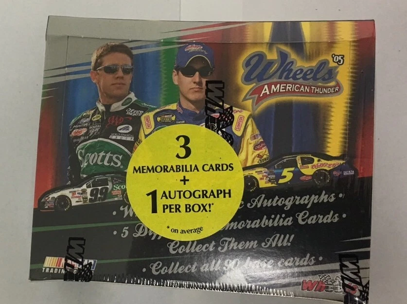 2005 Wheels American Thunder NASCAR Racing Hobby Edition Box Factory Sealed  - Image 1 of 4