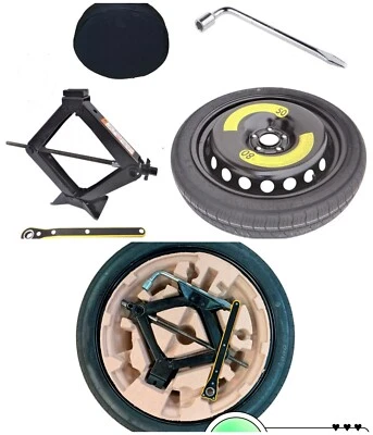 Ersatzrad notrad 17" für VW T-CROSS mit Wagenheber Schlüssel Tasche und Organize - Bild 1 von 4