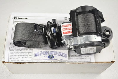 Chevrolet Cruze 2011-2016 kit de cinturón de seguridad lado conductor izquierdo negro nuevo OEM Foto 1 de 4