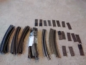 Vintage Bachmann Tyco Ahm Feller Curved & Short Ho Track  Large Lot Preowned - Picture 1 of 9