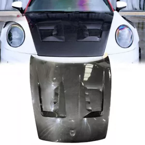 Carbon Fiber GT3 RS style Engine Hood Bonnet Cover Trim For Porsche 911 992 E - Picture 1 of 6