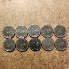 10x 1973 Canada 25 Cent RCMP MOUNTIE Centennial Circulated Used Coins Lot of 10
