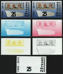 Namibia 2015 - Mi-Nr. Bloque 88 A & B ** - MNH - Carpeta - Paquete de venta - Imagen 1 de 4