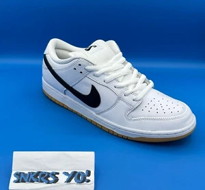 Nike SB Dunk Low Pro White Gum (CD2563-101) Size 11 - Picture 1 of 7