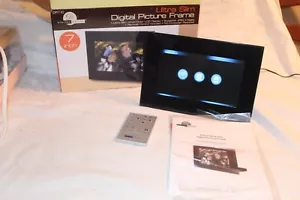 DIGITAL DECOR Ultra Slim Digital Picture Frame 7-Inch Color LCD Display DPF710 - Picture 1 of 8