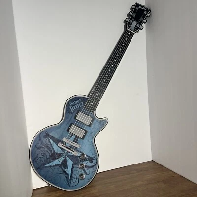 2009 Paper Jamz Guitar Blue Sweet Home Alabama Needs Batteries - Image 1 of 2