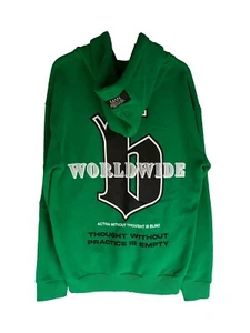 Boohoo Man X Burna Boy Vol 1 Green Hoodie Limited Edition - Picture 1 of 9