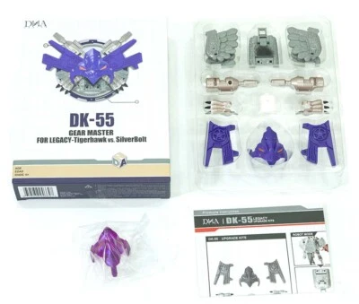 DNA Gear Master Upgrade Kit DK-55 DK55 For Legacy United Tigerhawk Silverbolt  - Image 1 of 4