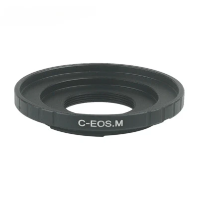Lens Mount Adapter C to EOS.M Converter Compatible with C-Mount CCTV/Cine Lenses - Image 1 of 4