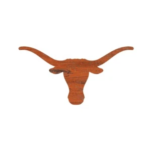 Insegna Texas Longhorns logo invecchiato ritaglio 8" - Foto 1 di 1