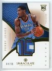 2012-13 PERRY JONES 64/99 PATCH PANINI IMMACULATE COLLECTION ROOKIE RC#190