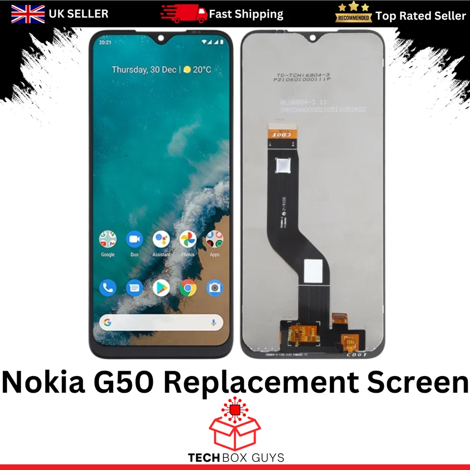 For Nokia G50 LCD Screen & Touch Digitiser TA-1358 TA-1390 TA-1370 TA-1367 - Image 1 of 1