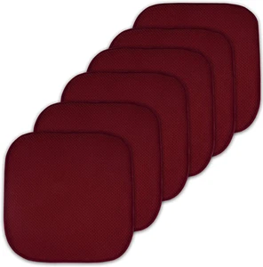 Sweet Home Collection Cushion Memory Foam Chair Pads Honeycomb Nonslip Back Seat - Picture 1 of 7