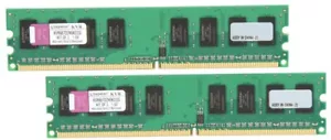 Kingston ValueRAM 2GB 2 x 1GB Dual DDR2 667 KVR667D2N5K2/2G 240-Pin DIMM Memory - Picture 1 of 1