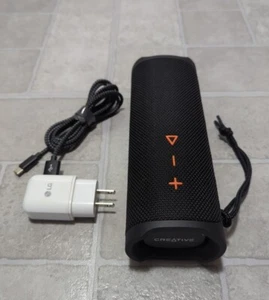 Creative MUVO Go Black Portable Waterproof Bluetooth 5.3 Speaker - Picture 1 of 4
